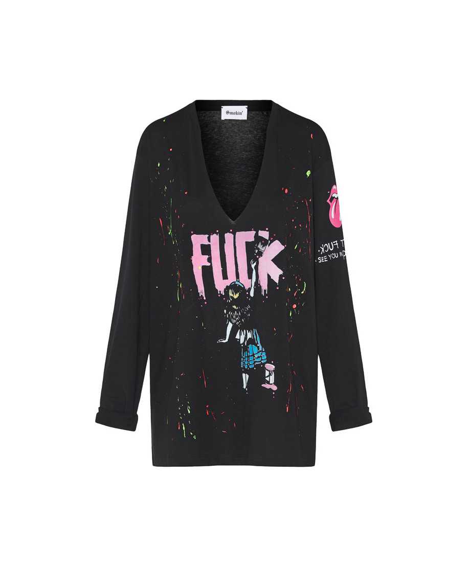 Tunic dress girl fck