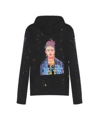 Zip hoodie frida art