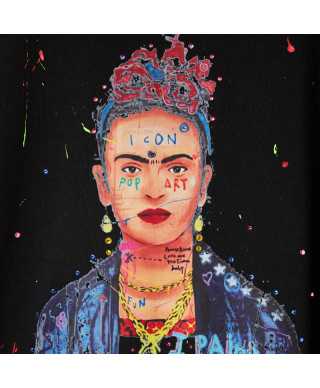 Zip hoodie frida art