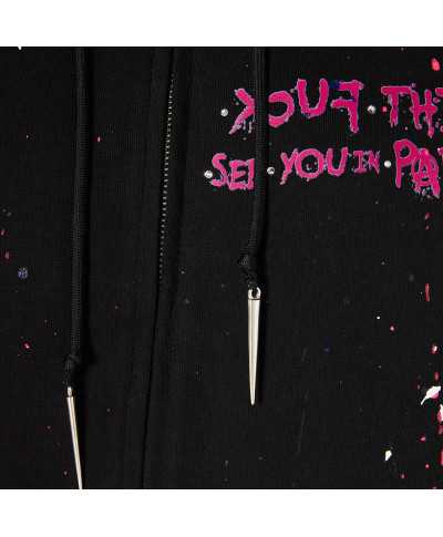 Zip hoodie monalisa punk