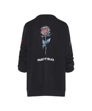 Tunic dress skull rose