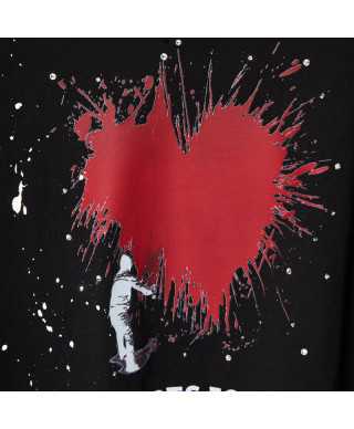 Longsleeve shirt heart splash