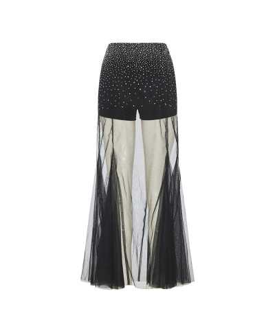Skirt tulle crystals