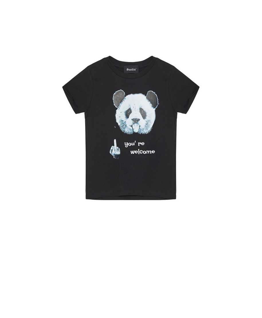 T-shirt panda welcome