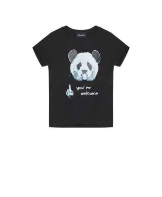 T-shirt panda welcome