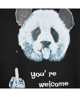 T-shirt panda welcome