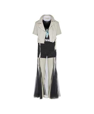 Skirt tulle crystals