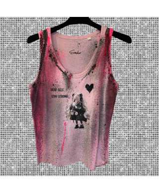 Tank top Smokin' ροζ