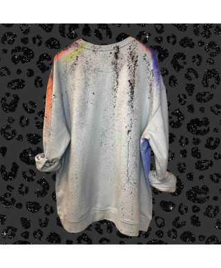 Sweatshirt Smokin' white