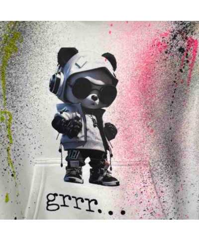 Hoodie Smokin' white