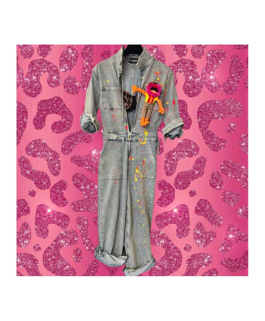 Denim Jumpsuit Smokin'