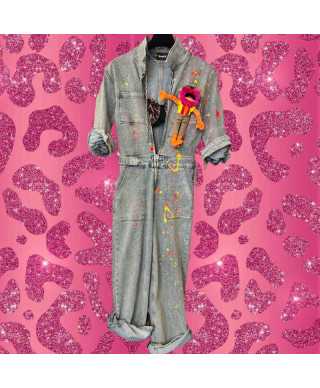 Denim Jumpsuit Smokin'