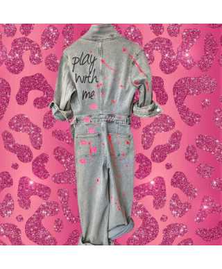 Denim Jumpsuit Smokin'